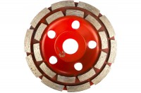 Алмазная чашка TRIO DIAMOND TCW153, сегментная, двухрядная 125 мм