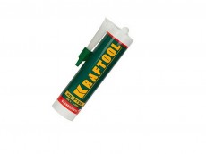 Герметик Kraftool 41253-2. Купить силиконовый, универсальный, прозрачный. Цена характеристики