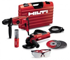Перфоратор Hilti ТЕ 2-M + Углошлифовальная машина Hilti DAG 125-S