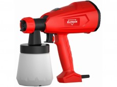 Краскопульт Elitech КЭ 350П. Цена характеристики. Купить недорого сетевой краскораспылитель