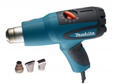 Makita HG551VK-Термопистолет, он же строительный технический фен. Купить пистолет горячего воздуха. Цена Макита