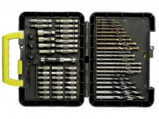 Набор бит и сверл из 60 предметов Ryobi RAK 60DDF. Купить