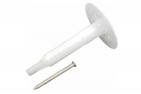 Тарельчатый дюбель с гвоздем для монтажа GNINR-120-6-IP